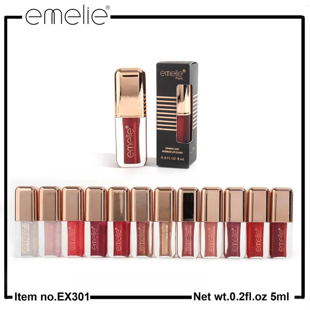 Emelie Sparkling Mirror Lip Gloss Emelie
