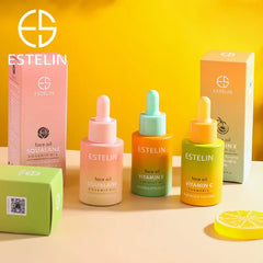 Estelin Face Oil Vitamin C Turmeric Brightening & Antioxidant - 30ml Estelin