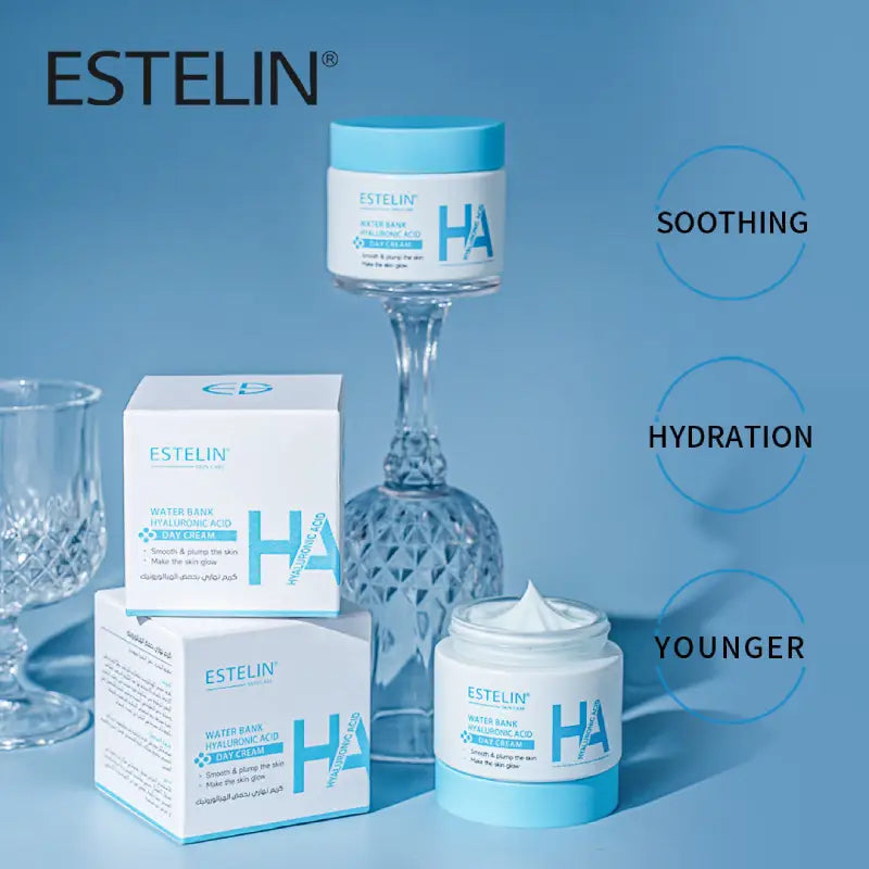 Estelin Water Bank Hyaluronic Acid Day Cream - 50g Estelin