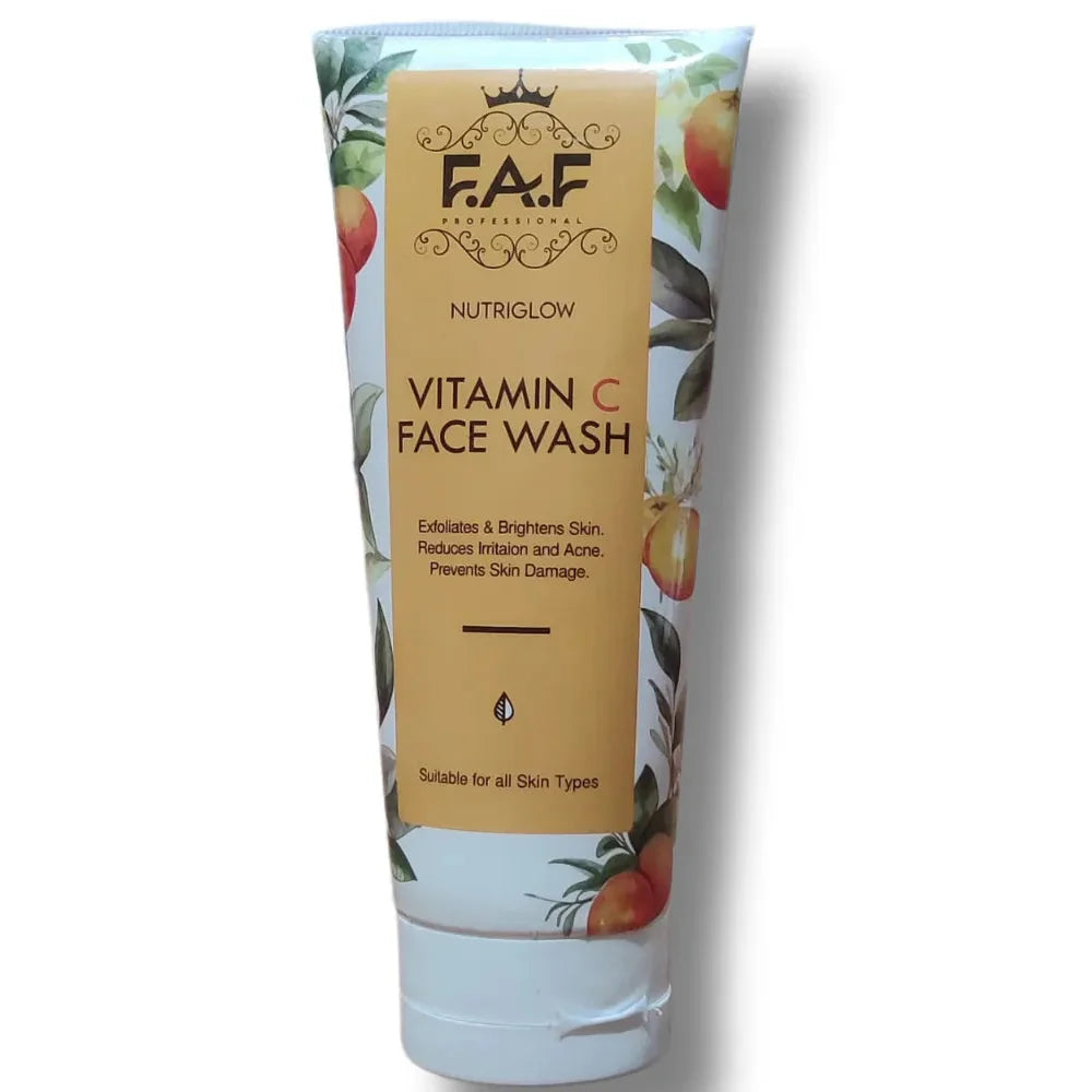 FAF Professional Vitamin C Face wash - 180ml FAF