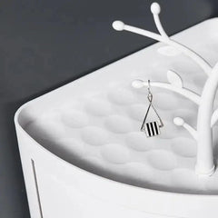 Multifunctional Revolving Triangle Shelf Cosmia.pk