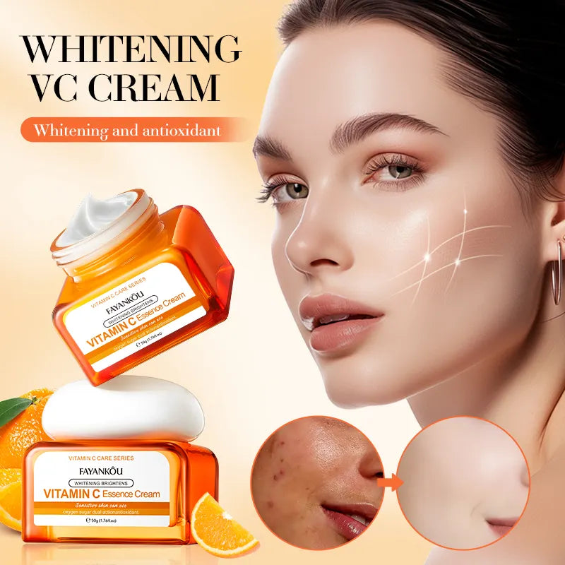 FAYANKOU Whitening Brightens Vitamin C Essence Cream - 50g FAYANKOU