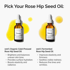 The Ordinary Rose Hip Seed Oil 100% Organic Cold-Pressed - 30ml The Ordinary