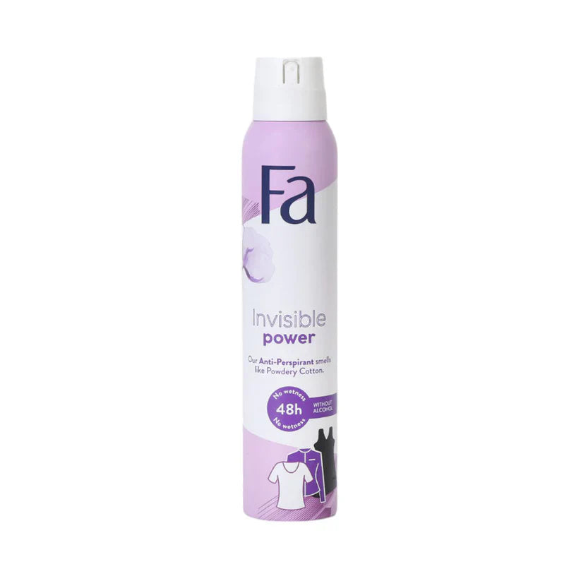 Fa 48h Invisible Power Deodorant Body Spray - 200ml FA