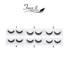 Face it Natural Story 3d Blink Eye Lash-Hand Made Face It