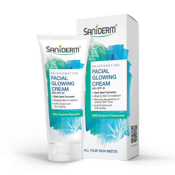 Saniderm- Glowing Cream With SPF-20, 50 gm Saniderm