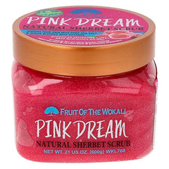 Fruit of the Wokali Pink Dream Natural Sherbet Scrub - 600g Wokali