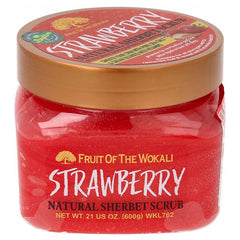 Fruit of the Wokali Strawberry Natural Sherbet Scrub - 600g Wokali