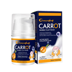 GUANJING Remove Black Head Shrink Pores Clean Skin Carrot Bubble Clay Guanjing