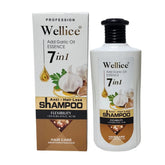 Wellice 7 in 1 Anti - Hair Loss Garlic Hyalruonic Acid & Soothing Frizz Shampoo 400g Wellice