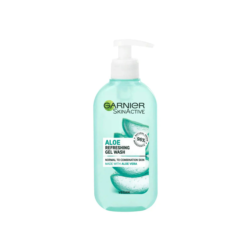 Garnier Skin Active Aloe Refreshing Gel Wash - 200ml Garnier