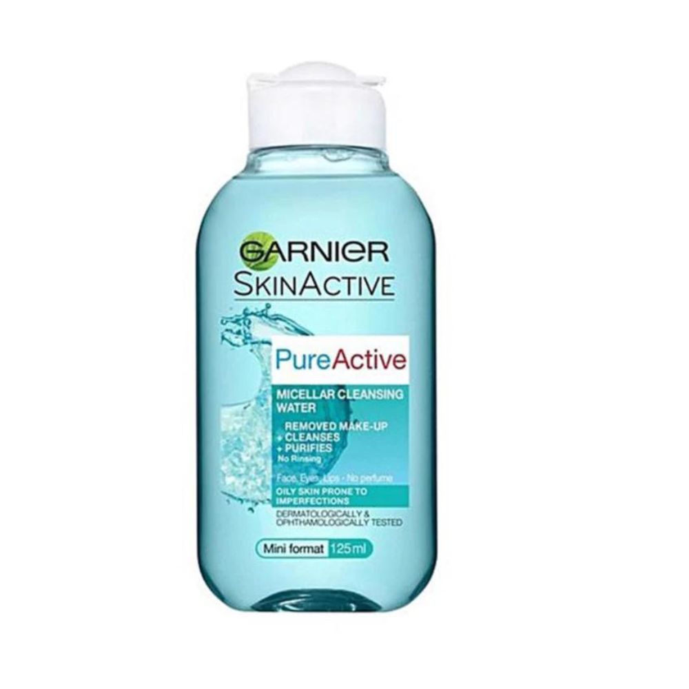 Garnier Skin Naturals Pure Active Micellar Cleansing Water for Oily Skin - 125ml Garnier