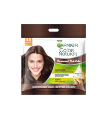 Garnier Color Naturals Shade 4 Brown Hair Color Garnier