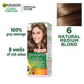 Garnier - Color Naturals Hair Colors - 6 Natural Medium Blonde Garnier