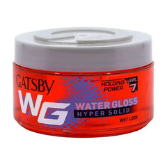 Gatsby Red Water Gloss Hyper Solid Hair Styling Gel 150g Gatsby