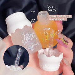 Gege Bear Lip Honey Gloss Set Moisturizing Mirror Shine Gege Bear