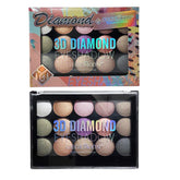 Gegemoon 15 Color 3D Diamond Eyeshadow Gege Moon