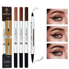 Gegemoon 2 in 1 eyebrow & Eyeliner Pen Gegemoon