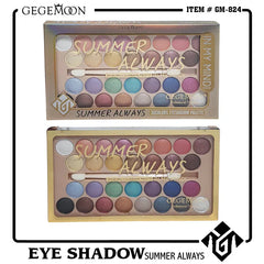 Gege moon Summer 30 Colors Eyeshadow Palette Gege Moon