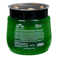Glamourous Olive Hair Mask, For All Hair Types, 650g Glamourous