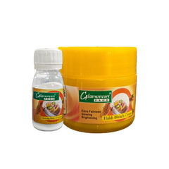 Glamorous Face Glowing Haldi Bleach, For Brightening And Extra Glamorous Face