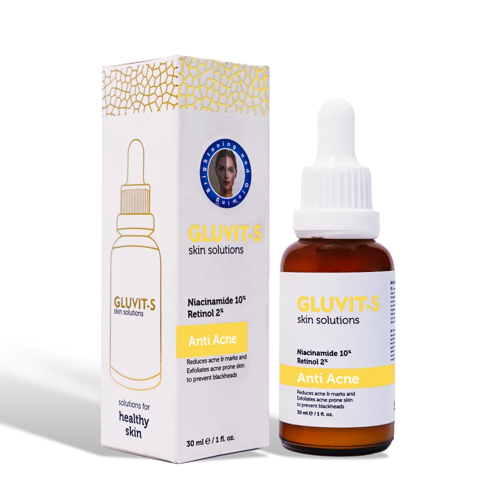 Asra derm Gluvit-S Anti Acne Serum 30ml Asra derm