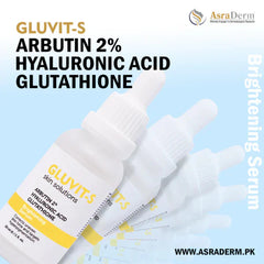 Asra derm Gluvit-s Skin Brightening Serum 30ml Asra derm
