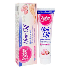 Golden Pearl Hair Off Hair Removal Cream With Rose Water & Vitamin B3, For Normal Skin - 100g Golden Pearl