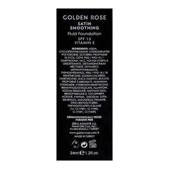 Golden Rose Satin Smoothing Fluid Foundation – 34ml Golden Rose