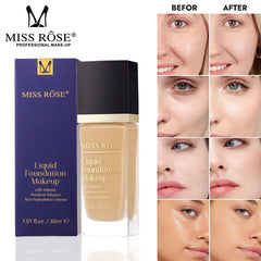 Miss Rose Liquid Makeup Foundation - 30ml Miss Rose