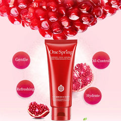 ONE SPRING Red Pomegranate Fresh Moisturizing Cleanser – 100g One spring
