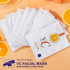 Oyax Vitamin C Moisturizing Whitening Facial Mask - 10 PCS Oyax