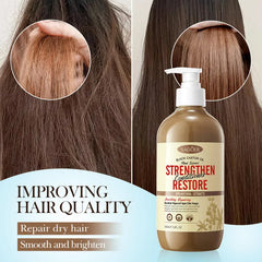 SADOER Anti-Dandruff Black Castor Oil Hair Conditioner - 500ml Sadoer