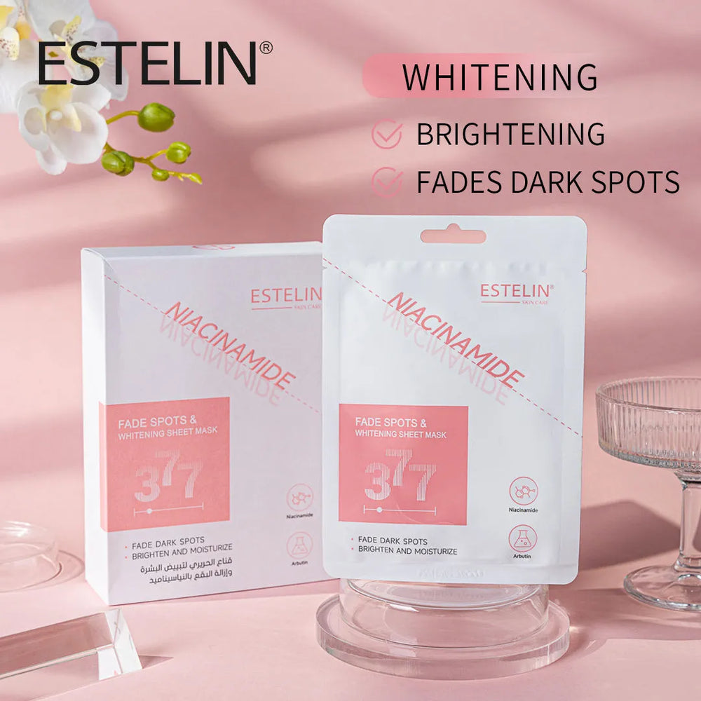 Estelin Niacinamide Fade Spots & Whitening Sheet Mask - 25g Estelin