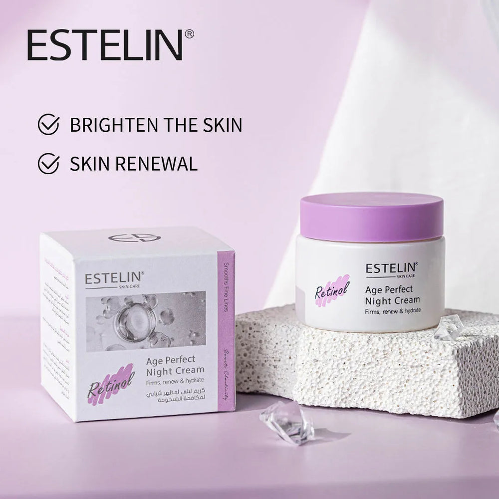 ESTELIN Retinol Age Perfect Night Cream for Face - 50ml Estelin