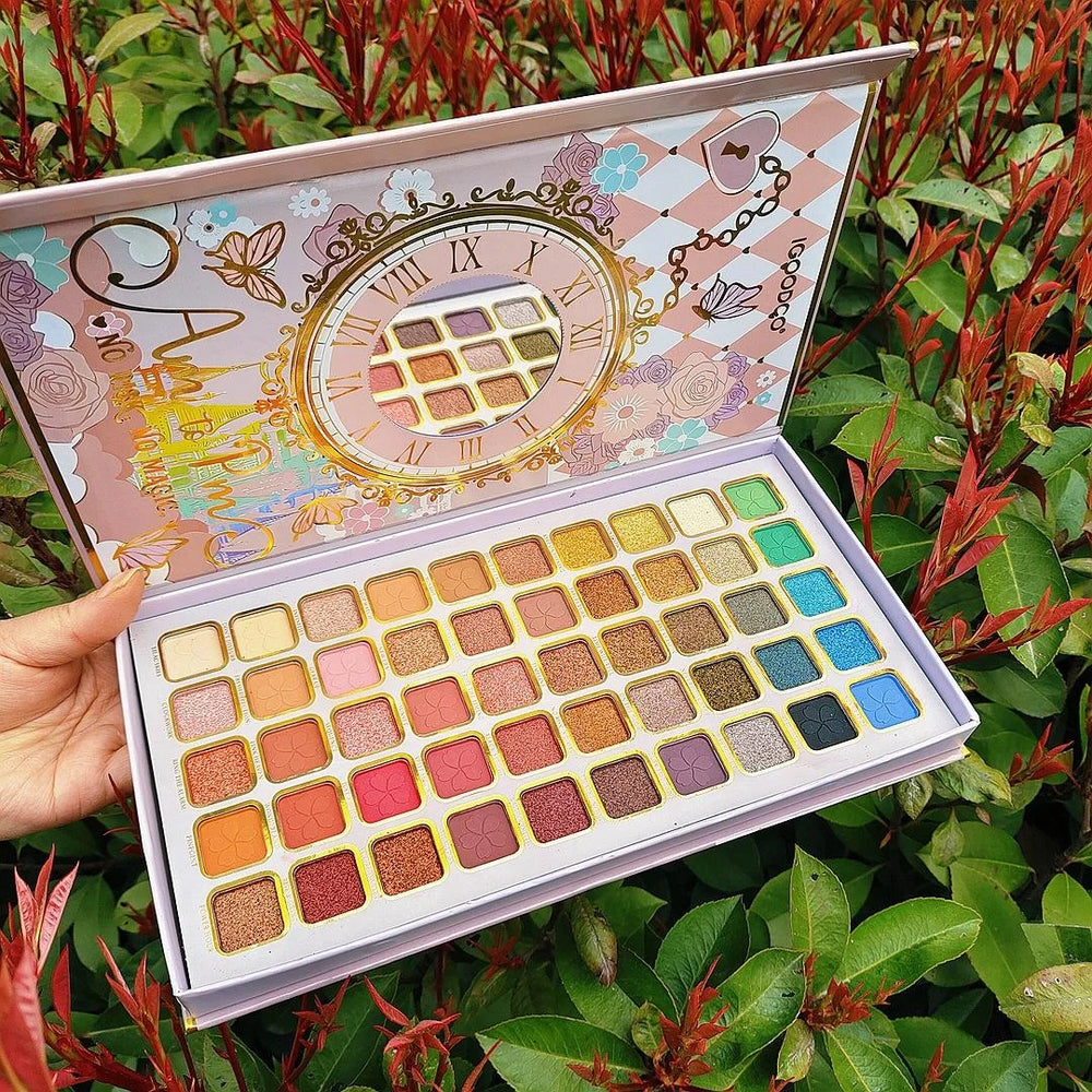 50 Colours Igoodco Am/Pm Book Eye Shadow Palette Igoodco