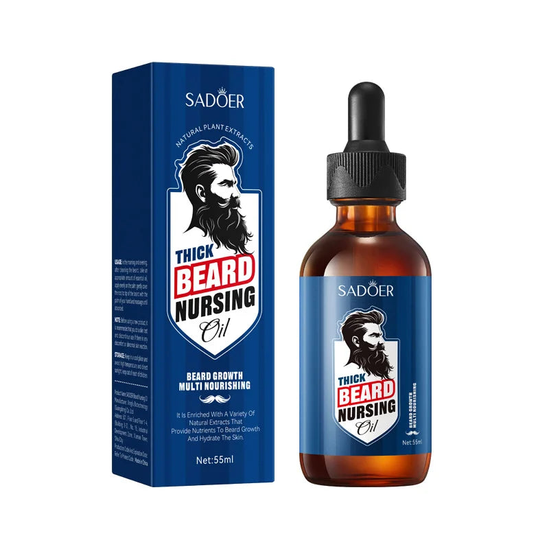 SADOER Thick Beard Nursing Oil - 55ml Sadoer