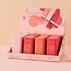 Hudamoji On the Glow Makeup Blush Stick Huda Moji