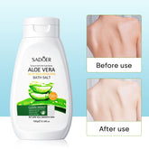 Sadoer Aloe Vera Bath Salt Deep Cleaning Gentle Exfoliator - 430g Sadoer