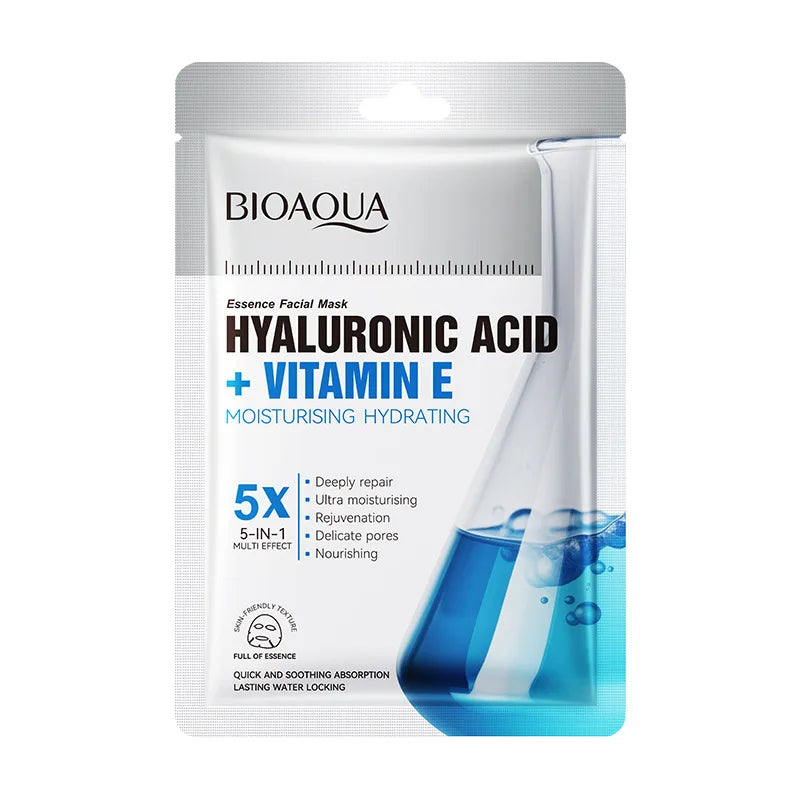 BIOAQUA Salicylic + Hyaluronic Vitamin E Sheet Masks Bioaqua