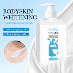 SADOER Ceramide Milk Moisturizing Lightening Face And Whitening Body Lotion - 500ml Sadoer