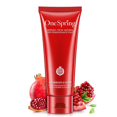 ONE SPRING Red Pomegranate Fresh Moisturizing Cleanser – 100g One spring