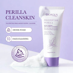 BIOAQUA Polypeptide Perilla Anti-Aging Facial Cleanser - 100g Bioaqua