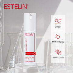 ESTELIN 5X Ceramide Ultra Hydrating Serum Sunscreen - 60g Estelin