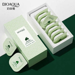 Bioaqua Mud Mask – 8‑pack Mung Bean Deep Clean Clay Mask - 7.5 g × 8 sachets Bioaqua