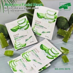 Oyax Refreshing Moisturizing Aloe Vera Sheet Mask - 10 PCS Oyax