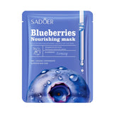 Sadoer - Blueberries Nourishing Facial Sheet Mask - 25g Sadoer