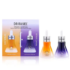 Dr.Rashel Vitamin C & Rentinol Day & Night Face Serum - 30ml DR.Rashel