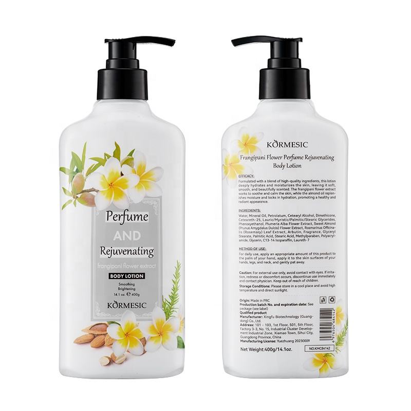 Kormesic Perfume and Rejuvenating Frangipani Flower Extract Body KORMESIC