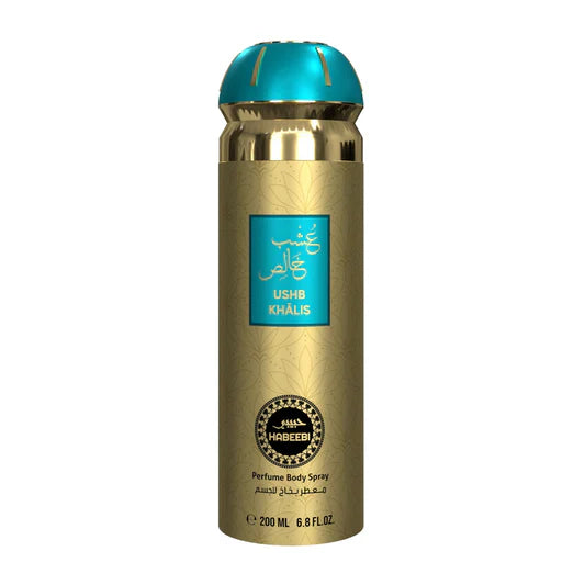 Ushb Khalis Habeebi Perfume Body Spray - 200ml Habeebi